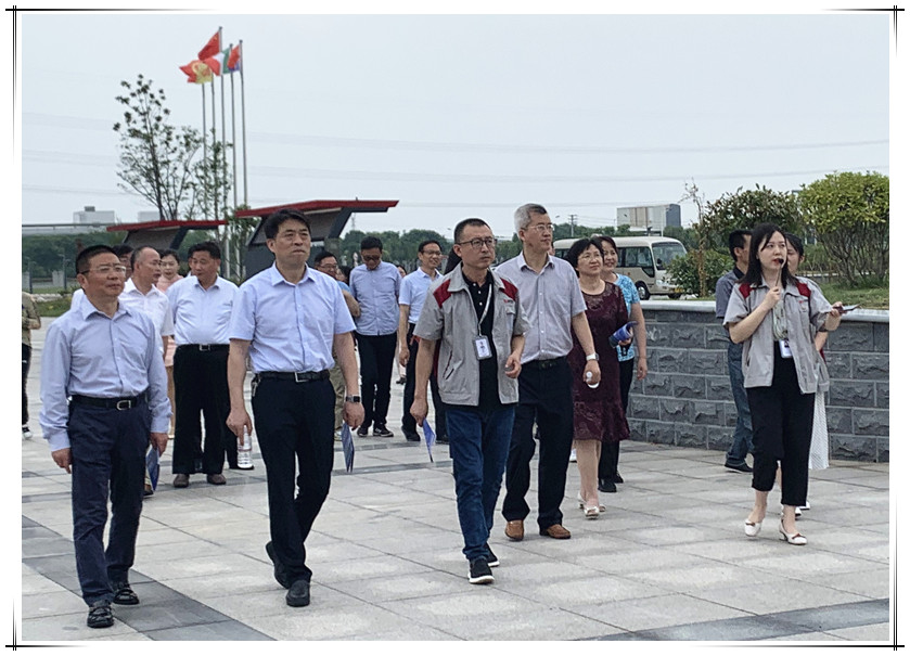 扬州市“七五”普法调研组莅临必博调研