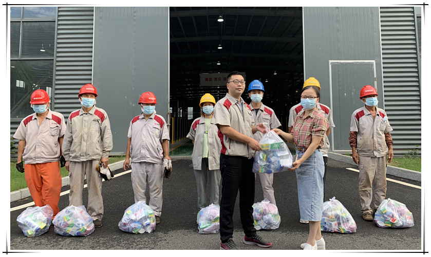 仪征市总工会慰问必博一线员工
